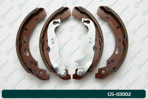КОЛОДКИ ТОРМОЗНЫЕ БАРАБАННЫЕ G-BRAKE GS03002