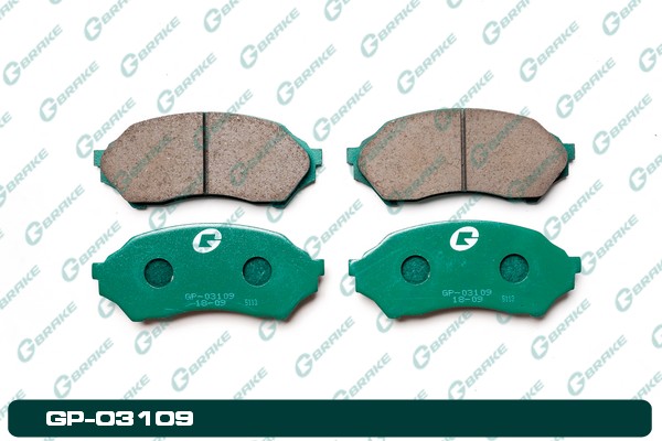 КОЛОДКИ ТОРМОЗНЫЕ ДИСКОВЫЕ G-BRAKE GP03109