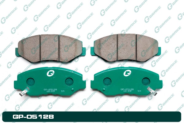КОЛОДКИ ТОРМОЗНЫЕ ДИСКОВЫЕ G-BRAKE GP05128