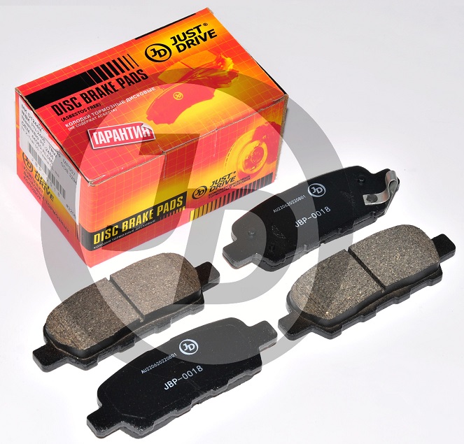 КОЛОДКИ ТОРМОЗНЫЕ ДИСКОВЫЕ JD JBP0018