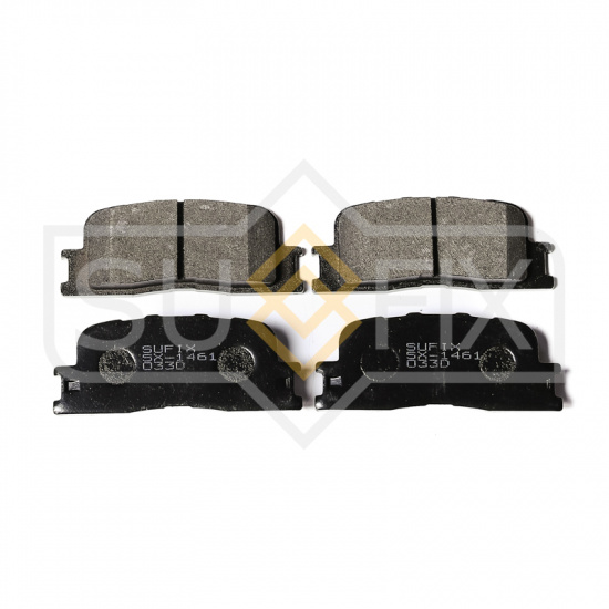 КОЛОДКИ ТОРМОЗНЫЕ ДИСКОВЫЕ SUFIX SX1461