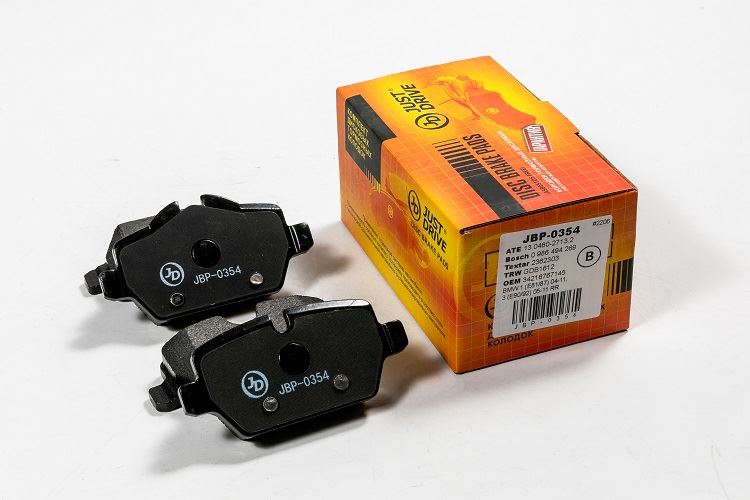 КОЛОДКИ ТОРМОЗНЫЕ ДИСКОВЫЕ JD JBP0354