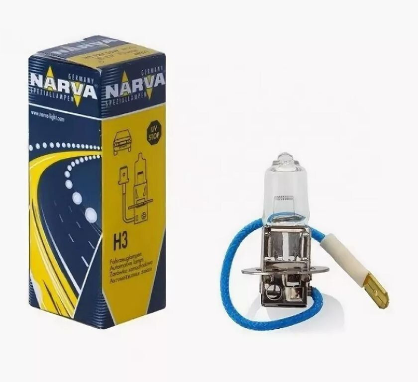 ЛАМПОЧКА NARVA 48321 H3 12V 55Вт. Pk22s
