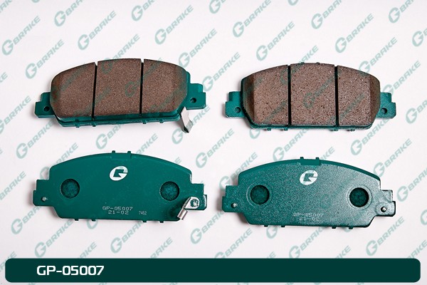 КОЛОДКИ ТОРМОЗНЫЕ БАРАБАННЫЕ G-BRAKE GP05007