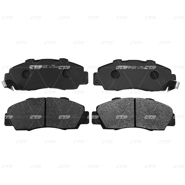КОЛОДКИ ТОРМОЗНЫЕ ДИСКОВЫЕ CTR GK0318