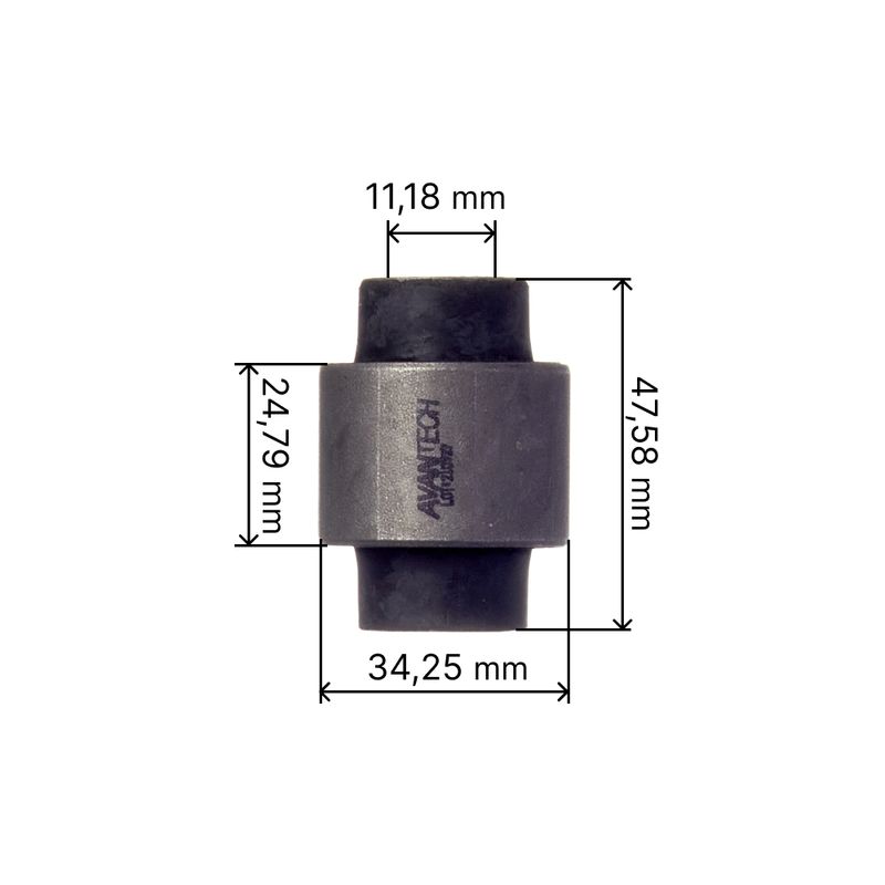 САЙЛЕНТБЛОК РЫЧАГА ПОДВЕСКИ AVANTECH ASB0316
