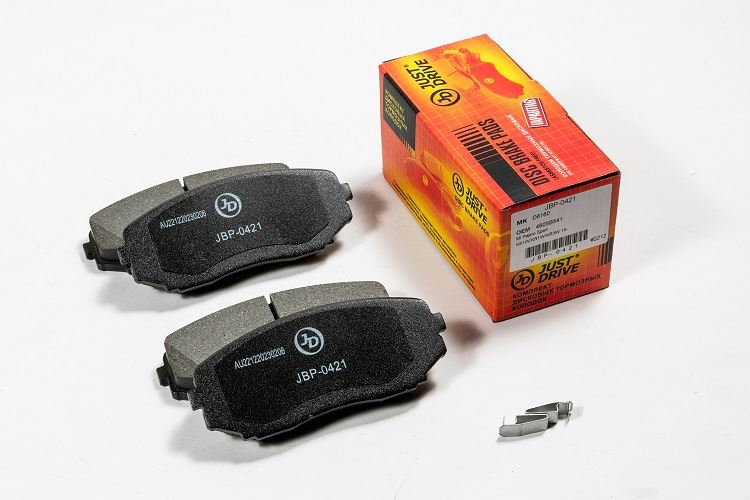 КОЛОДКИ ТОРМОЗНЫЕ ДИСКОВЫЕ JD JBP0421