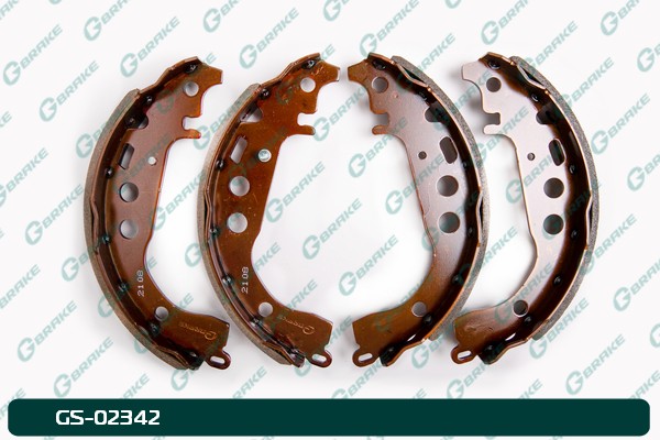 КОЛОДКИ ТОРМОЗНЫЕ БАРАБАННЫЕ G-BRAKE GS02342