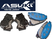 КОЛОДКИ ТОРМОЗНЫЕ ДИСКОВЫЕ ASUKI AF6042