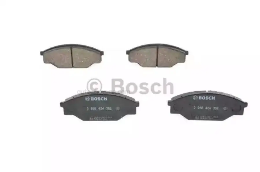 КОЛОДКИ ТОРМОЗНЫЕ ДИСКОВЫЕ BOSCH 0986424382