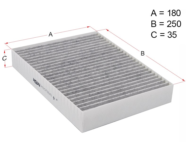 ФИЛЬТР САЛОННЫЙ HOSU HSCF0043