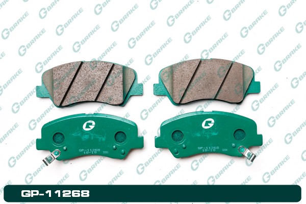 КОЛОДКИ ТОРМОЗНЫЕ ДИСКОВЫЕ G-BRAKE GP11268