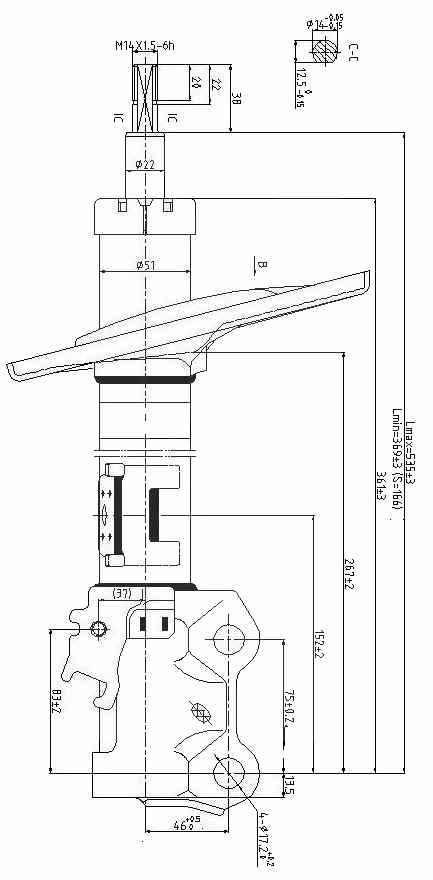 СТОЙКА ГАЗОМАСЛЯНАЯ JD JAS0295