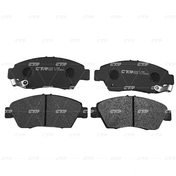 КОЛОДКИ ТОРМОЗНЫЕ ДИСКОВЫЕ CTR GK0319