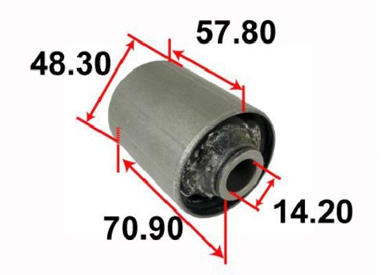 САЙЛЕНТБЛОК РЫЧАГА ПОДВЕСКИ TENACITY AAMTO1068