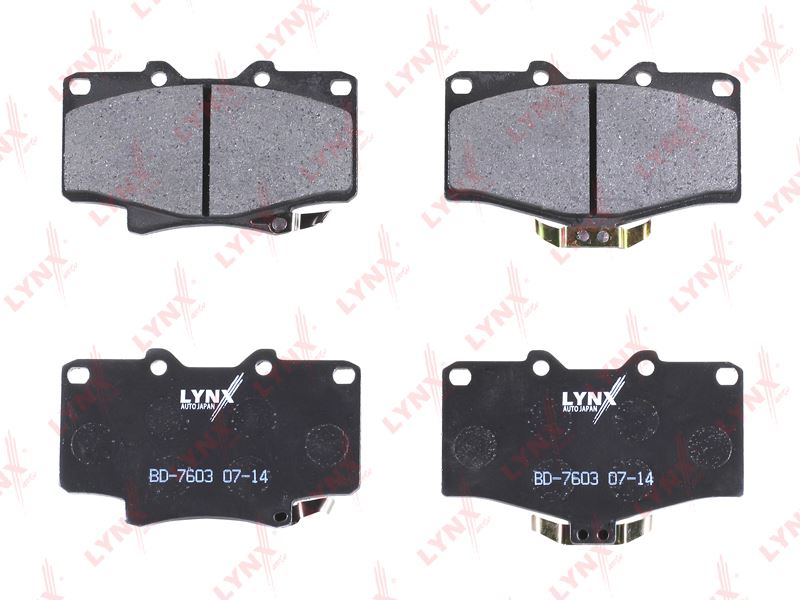 КОЛОДКИ ТОРМОЗНЫЕ ДИСКОВЫЕ LYNXauto BD7603