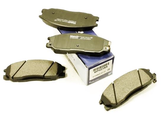 КОЛОДКИ ТОРМОЗНЫЕ ДИСКОВЫЕ MANDO MPH31
