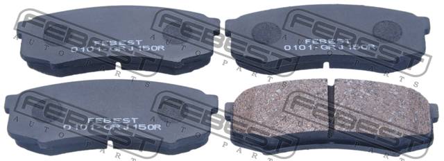 КОЛОДКИ ТОРМОЗНЫЕ ДИСКОВЫЕ FEBEST 0101GRJ150R