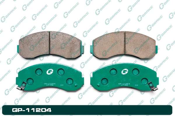 КОЛОДКИ РУЧНОГО ТОРМОЗА G-BRAKE GP11204