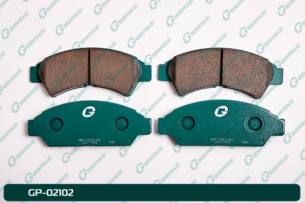 КОЛОДКИ ДИСКОВЫЕ G-BRAKE GP02102
