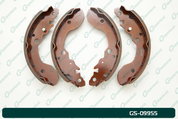 КОЛОДКИ ТОРМОЗНЫЕ БАРАБАННЫЕ G-BRAKE GS09955