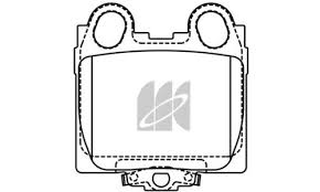 КОЛОДКИ ТОРМОЗНЫЕ ДИСКОВЫЕ KASHIYAMA D2173MH