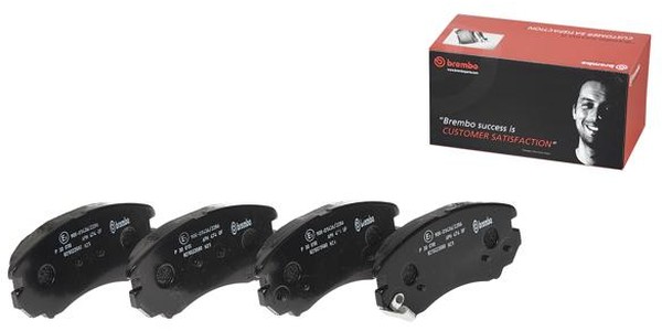 КОЛОДКИ ТОРМОЗНЫЕ ДИСКОВЫЕ BREMBO P30018