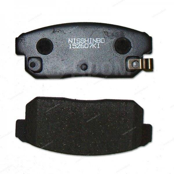 КОЛОДКИ ТОРМОЗНЫЕ ДИСКОВЫЕ NISSHINBO PF2467