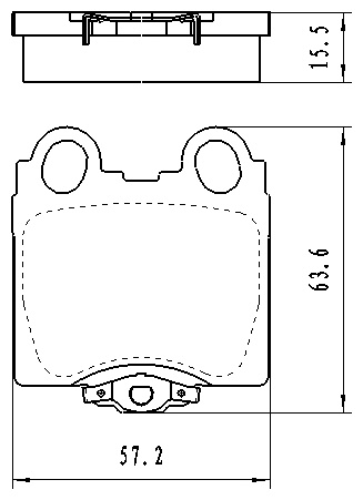 КОЛОДКИ ТОРМОЗНЫЕ ДИСКОВЫЕ IXAT X3P0082