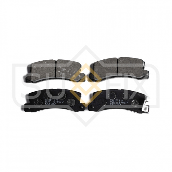 КОЛОДКИ ТОРМОЗНЫЕ ДИСКОВЫЕ SUFIX SX1457