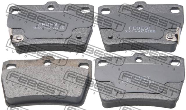 КОЛОДКИ ТОРМОЗНЫЕ ДИСКОВЫЕ FEBEST 0101ACA20R