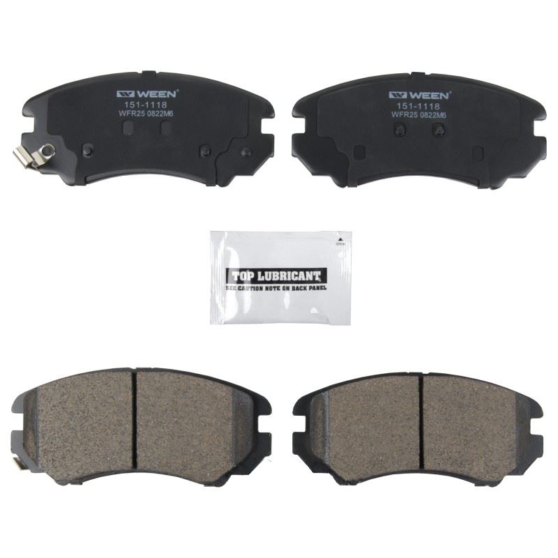 КОЛОДКИ ТОРМОЗНЫЕ ДИСКОВЫЕ WEEN 1511118