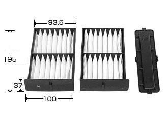 ФИЛЬТР САЛОННЫЙ VIC AC301E