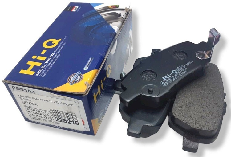 КОЛОДКИ ТОРМОЗНЫЕ ДИСКОВЫЕ SANGSIN BRAKE SP2104