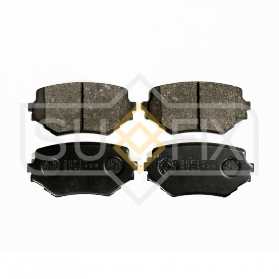 КОЛОДКИ ТОРМОЗНЫЕ ДИСКОВЫЕ SUFIX SX1429