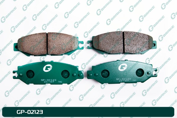 КОЛОДКИ РУЧНОГО ТОРМОЗА G-BRAKE GP02123