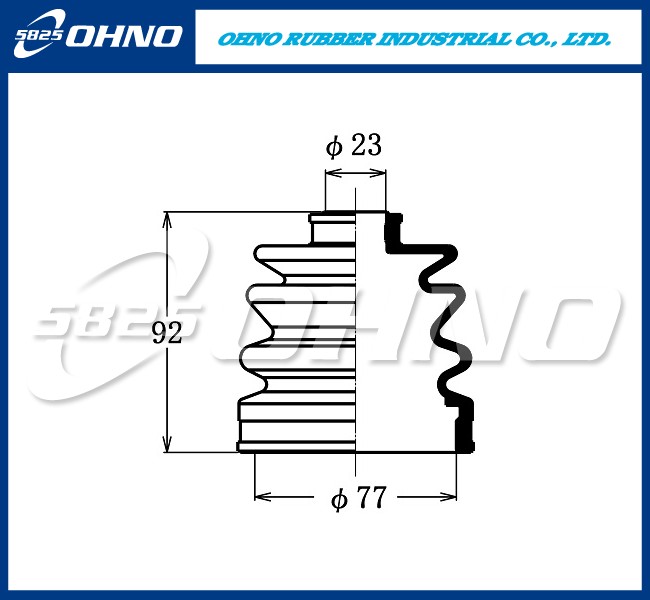 ПЫЛЬНИК ПРИВОДА OHNO 5-825 FB2023