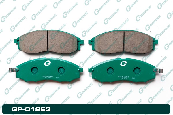 КОЛОДКИ ТОРМОЗНЫЕ ДИСКОВЫЕ G-BRAKE GP01263