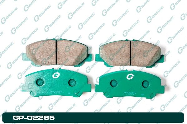 КОЛОДКИ ТОРМОЗНЫЕ ДИСКОВЫЕ G-BRAKE GP02265