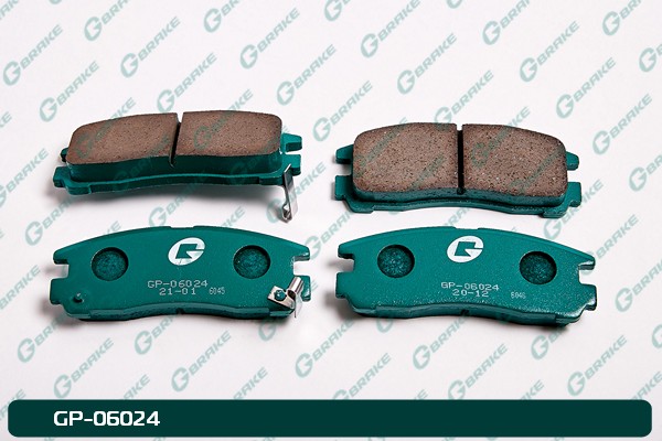 КОЛОДКИ ТОРМОЗНЫЕ ДИСКОВЫЕ G-BRAKE GP06024