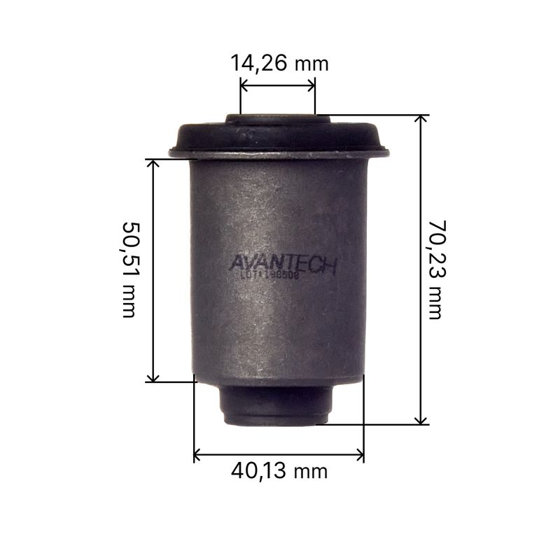 САЙЛЕНТБЛОК РЫЧАГА ПОДВЕСКИ AVANTECH ASB0710