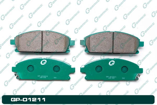 КОЛОДКИ ТОРМОЗНЫЕ ДИСКОВЫЕ G-BRAKE GP01211