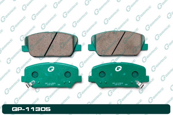 КОЛОДКИ ТОРМОЗНЫЕ ДИСКОВЫЕ G-BRAKE GP11305