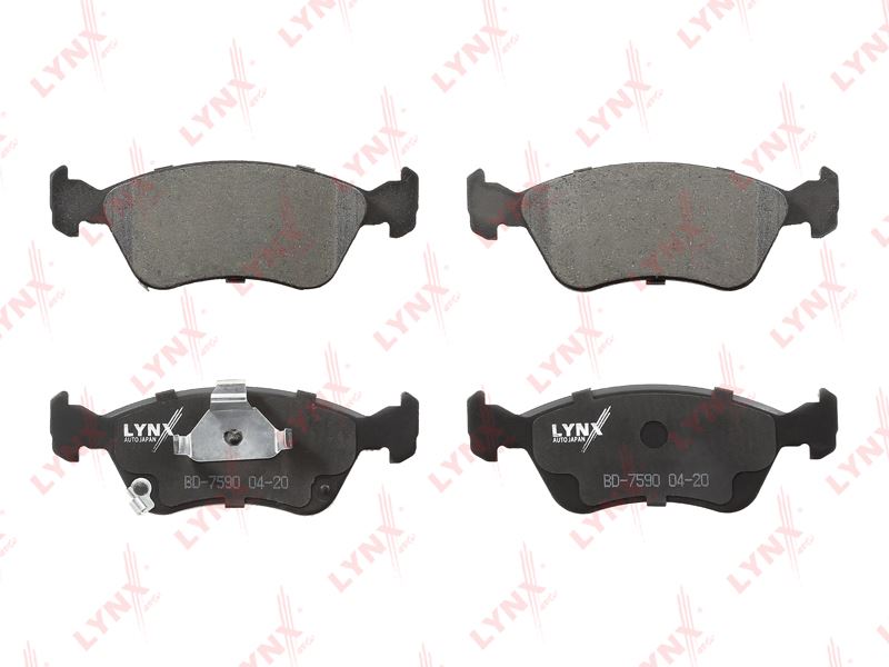 КОЛОДКИ ТОРМОЗНЫЕ ДИСКОВЫЕ LYNXauto BD7590