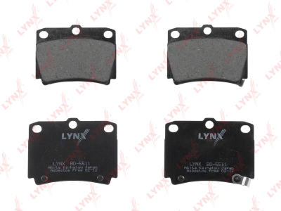 КОЛОДКИ ТОРМОЗНЫЕ ДИСКОВЫЕ LYNXauto BD5511