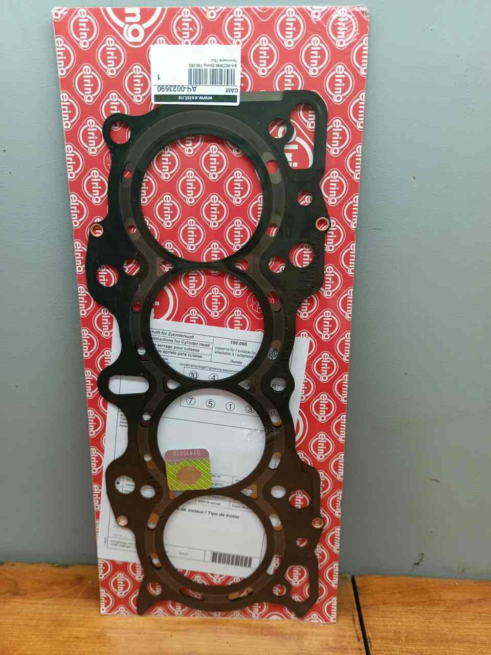 ПРОКЛАДКА ГБЦ ELRING 166060