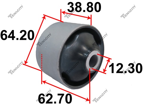 САЙЛЕНТБЛОК РЫЧАГА ПОДВЕСКИ TENACITY AAMHY1016