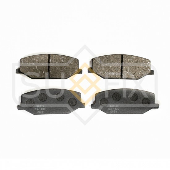 КОЛОДКИ ТОРМОЗНЫЕ ДИСКОВЫЕ SUFIX SX1430