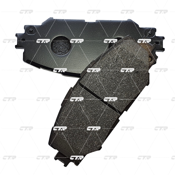 КОЛОДКИ ТОРМОЗНЫЕ ДИСКОВЫЕ CTR GK1062