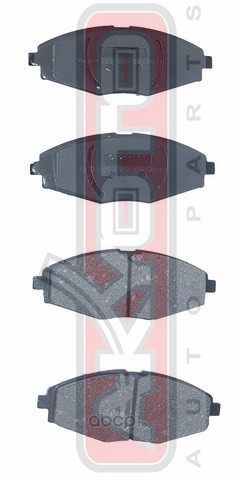 КОЛОДКИ ТОРМОЗНЫЕ ДИСКОВЫЕ Akyoto AKD1253